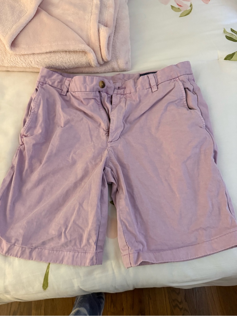 Vineyard Vines Lavender Chino Bermuda Shorts